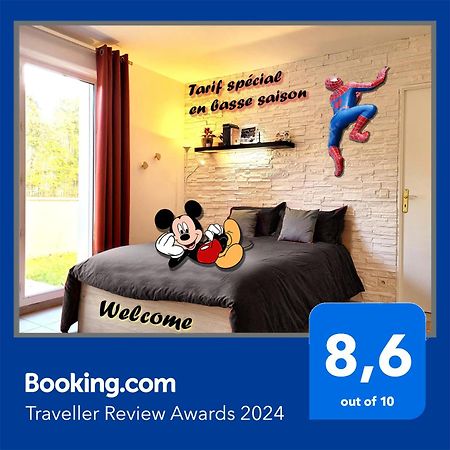 Appartement Avec Salle De Jeux Privee,10Min De Disney Transport En Commun 6 Couchages Chanteloup En Brie Exteriér fotografie