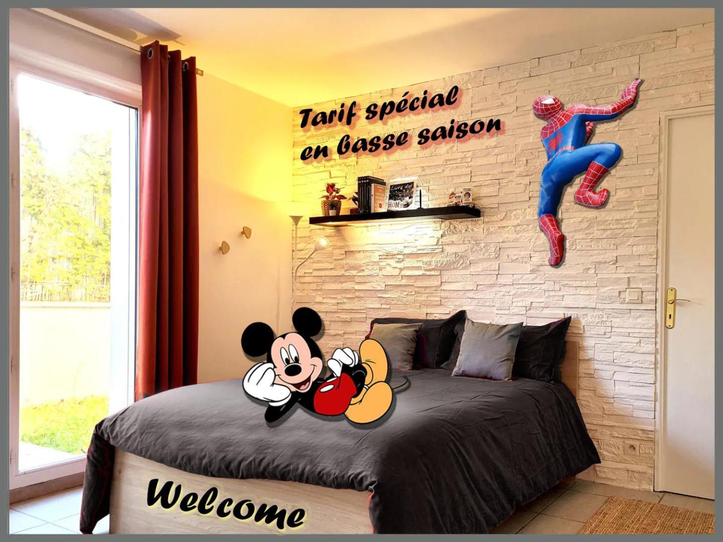 Appartement Avec Salle De Jeux Privee,10Min De Disney Transport En Commun 6 Couchages Chanteloup En Brie Exteriér fotografie